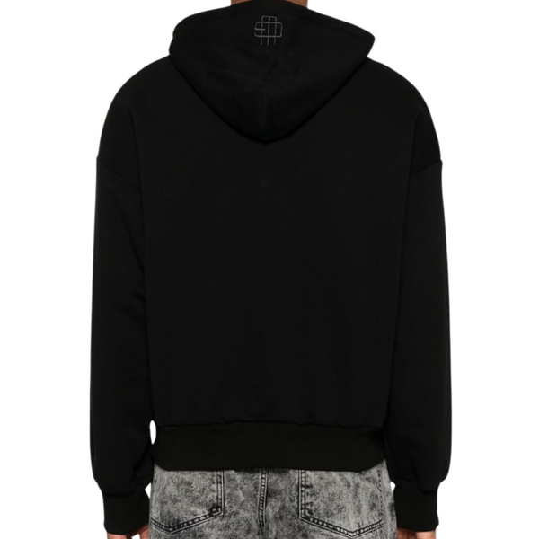 Double Layer Hoodie Embroied