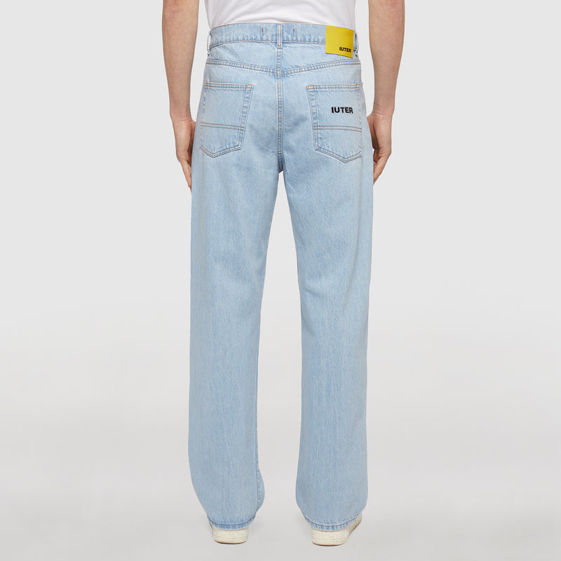 Loose Denim Pants