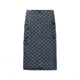 Zora Denim Cargo Skirt