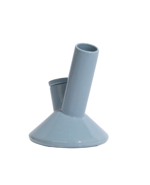 Sky Blue Ceramic Bong