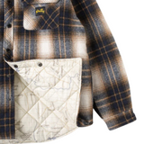 Quilted Plaid Overshirt