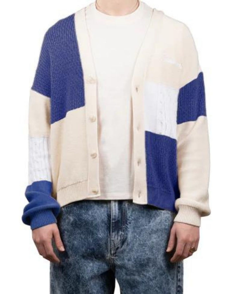 Multi Stich Knitted Cardingan