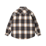 Quilted Plaid Overshirt